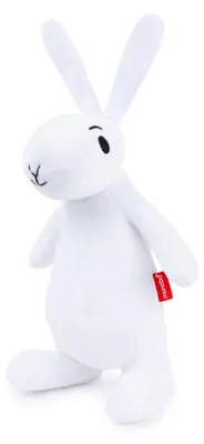 Obrázek produktu pro Plyšové králíče Bobek, 27 cm, bílé – plyšové králíče, plyšový králíček pro miminka