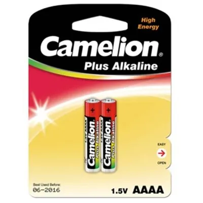 Image de Camelion Plus Alkaline AAAA 1.5V (LR61), 2-pack (for toys, remote control and similar devices) Camelion