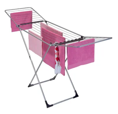 Obrázok produktu pre Tomado 4201035, Stojaci sušiak na bielizeň, Nerezová oceľ, 550 mm, 2060 mm, 1050 mm, 1 kusov