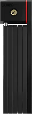 Produktbild von ABUS Faltschloss Bordo uGrip 5700K SH mit Halterung - Fahrradschloss mit 5 mm starken Stäben - ABUS-Sicherheitslevel 7-80 cm - Schwarz