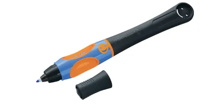 Produktbild von Tintenschreiber Pelikan 821001 griffix für Rechtshänder, NeonBlack, 1 Stück
