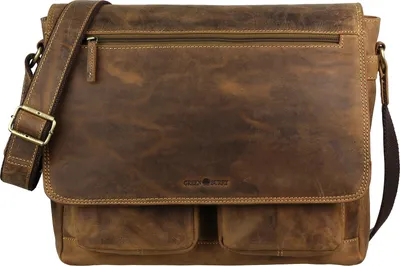 Produktbild von Greenburry Vintage 1781-25 Leder Messenger Schultertasche