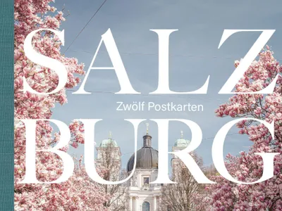 Produktbild von Postkarten-Set Salzburg mit 12 verschiedenen Ansichten der Festspielstadt