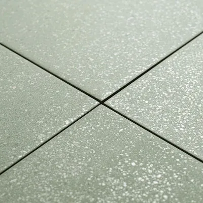 Produktbild von Fliese Terrazzo Grün Grün Matt | 20x20 cm | 0.68 m²/s