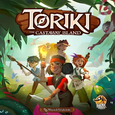 Produktbild von Asmodee Toriki: The Castaway Island, Brettspiel, 8 Jahr(e), 6 min