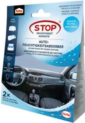 Produktbild von Pattex Luftentfeuchter Aero 360° Auto Sachet, 2 x 50g
