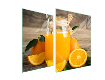 Image de Plaque De Protection Des Vitres Pour Herd 70X52 Fruit