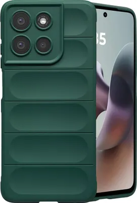 Produktbild von imoshion EasyGrip Backcover Motorola Moto G56 - Dunkelgrün
