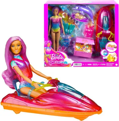 Produktbild von Barbie Dreamtopia HBW90, Modepuppe, Weiblich, 3 Jahr(e), Mädchen, 255 mm, Mehrfarbig