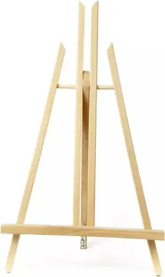 Image de Petit chevalet de table en hêtre avec chaîne
