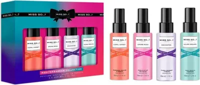 Produktbild von Miss So - Körpernebel-Set – Mediterranean Collection 4 x 50 ml