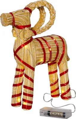 Produktbild von Star Trading LED-Stoff-Figur "Joylight", Weihnachtsmann