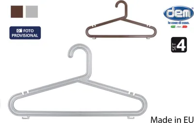 Produktbild von Garderobenständer Dem Meng Kunststoff 4 Stücke (12 Stück)