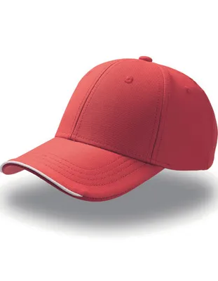 Immagine prodotto di Atlantis ESTO | Estoril Baseball Cap / Berretto / Beanie - Colore: Rosso - Taglia: Unica