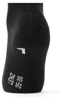 Produktbild von Lenz Uni Sportsocke Duos Sneaker 1-7 Schwarz 35-38