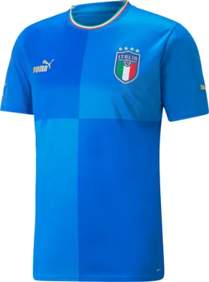 Produktbild von Puma Italien Heimtrikot 2022 2023 Herren blau Gr XL