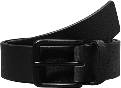 Immagine prodotto di Cintura da uomo Calvin Klein, modello Classic Casual, in pelle, colore nero (nero/nero)