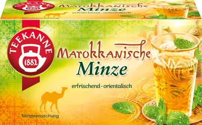 Zdjęcie produktu dla Czajniczek marokańska mięta Herbata miętowa odświeżająca orientalna 36g