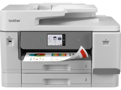 Obrázek produktu pro Brother MFC-J6975DW, InkJet, Barevný tisk, 1200 x 4800 DPI, A3, Přímý tisk, Bílá, Šedá