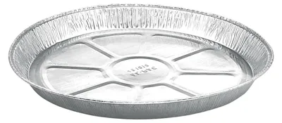 Produktbild von 100x ALU Grill- Back- Servier- und Pizzateller rund 1010 ml Ø 277x25mm