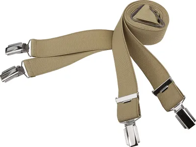 Produktbild von Übergrößen Hosenträger beige X-Form Lindenmann