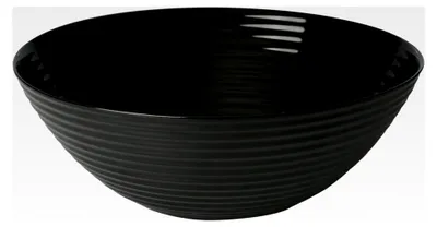 Produktbild von Arcoroc Harena Schale, Stapelschale, 27,3 cm, 3,1 Liter, Opalglas, schwarz, 1 Stück