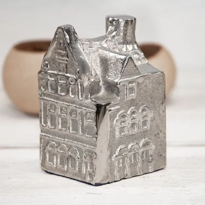 Produktbild von Dekohaus, Aluminium, silber, Groß, handgefertigt