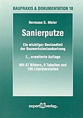 Produktbild von Meier, H: Sanierputze