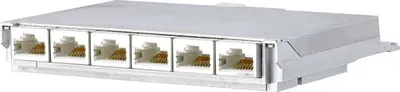 Produktbild von METZ CONNECT 860018-11C-E, 10 Gigabit Ethernet, RJ-45, Cat6a, Rackeinbau, 1U, Grau