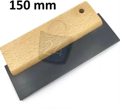 Produktbild von Fugengummi Fliesen Verfuggummi Fliesenlegergummi mit Holzgriff 150 mm