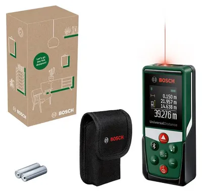 Produktbild von Digitaler Laser-Entfernungsmesser UniversalDistance 40C, eCommerce-Karton