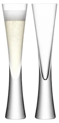 Obrázek produktu pro LSA | Sklenice na šampaňské MOYA, čiré sklo, 170 ml, sada 2 kusů