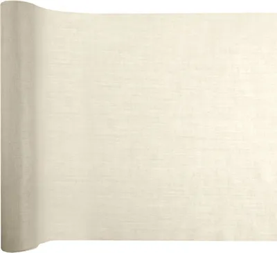 Produktbild von Musselin Tischläufer creme beige 36cm x 5m Tischdeko Hochzeit