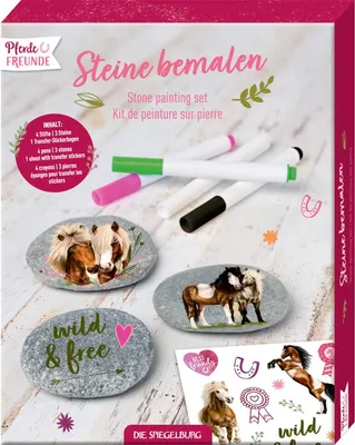 Produktbild von Steine bemalen - Pferdefreunde