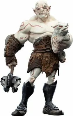 A vinyl figurine of Azog the Defiler from The Hobbit.