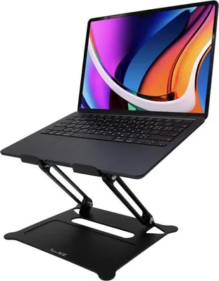 Produktbild von Famanu Laptopständer Ergonomisch - Verstellbare Laptophalterung 10-14 Zoll