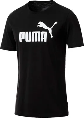 Produktbild von PUMA Essential Logo T-Shirt Baumwolle black S