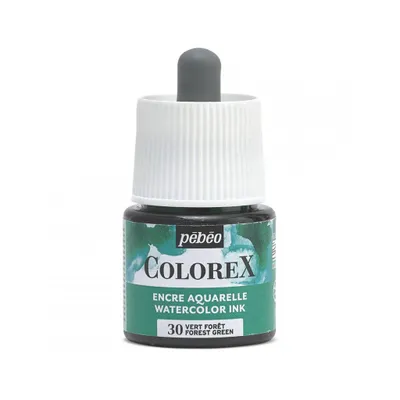 Image de Encre aquarelle Pebeo Colorex, 45 ml, vert forêt