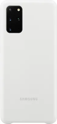 Image de SAMSUNG Silicone Cover Galaxy S20+_SM-G985, blanc