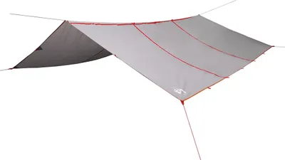 Produktbild von vidaXL Tarp Grau und Orange 420x440 cm Wasserdicht