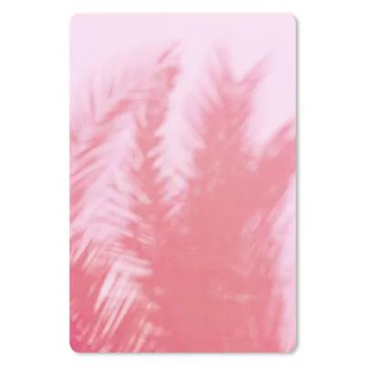 Produktbild von MuchoWow® Mauspad Mousepad Pflanzen - Blätter - Rosa 18x27 cm - Mousepads - Maus Mat - Pad - Mausunterlage