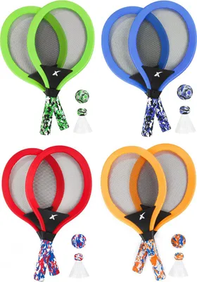 Immagine prodotto di Volano Soft Tennis 2 Racket Ball Volano Soft Tennis Racket Shuttlecock