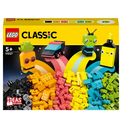 Produktbild von LEGO® Classic 11027 Neon Kreativ-Bauset