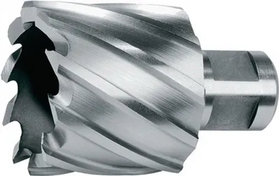 Produktbild von HSS-Kernbohrer mit Weldonschaft (3/4 Zoll), Durchmesser 35 mm, Schnitttiefe 30 mm