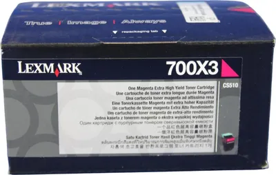 Image de Lexmark 70C0X30 Cartouche de toner 1 pièce(s) Original Magenta