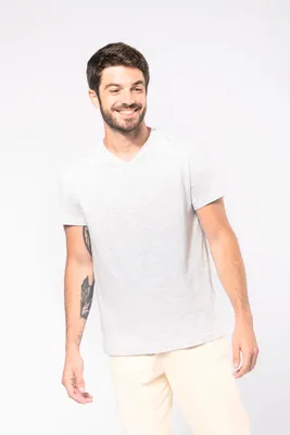 Produktbild von Kariban Mens short-sleeved V-neck T-shirt