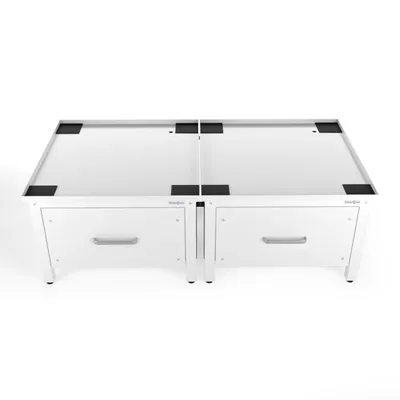 Produktbild von Wasophoogte Waschmaschinen Untergestell mit schublade - waschmaschinen unterschrank - 65x125x42 cm