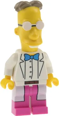Produktbild von 1x Lego Minifiguren Simpsons Serie 2 Professor Frink 71009 colsim2-9 sim035
