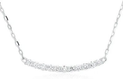 Produktbild von Kette aus 14K Weißgold Diamanten