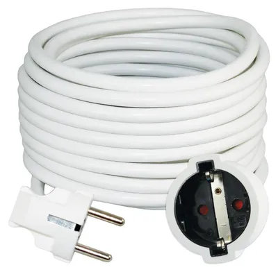 Produktbild von Verlängerungskabel 4M 3G1.5Mm2 Weiss Commel